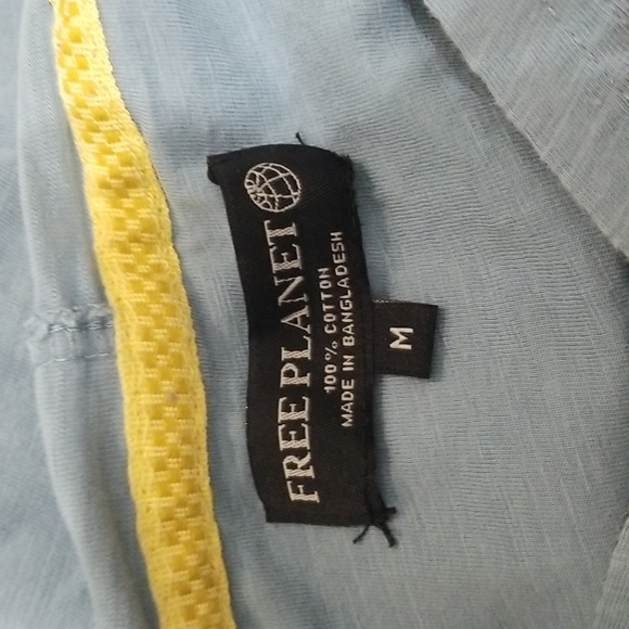 (M) Free Planet 100% Cotton Sweatshirt Casual Streetwear Eco-Friendly - Picture 2 of 8